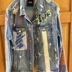Like New, Zara Men’s XL Denim Jacket