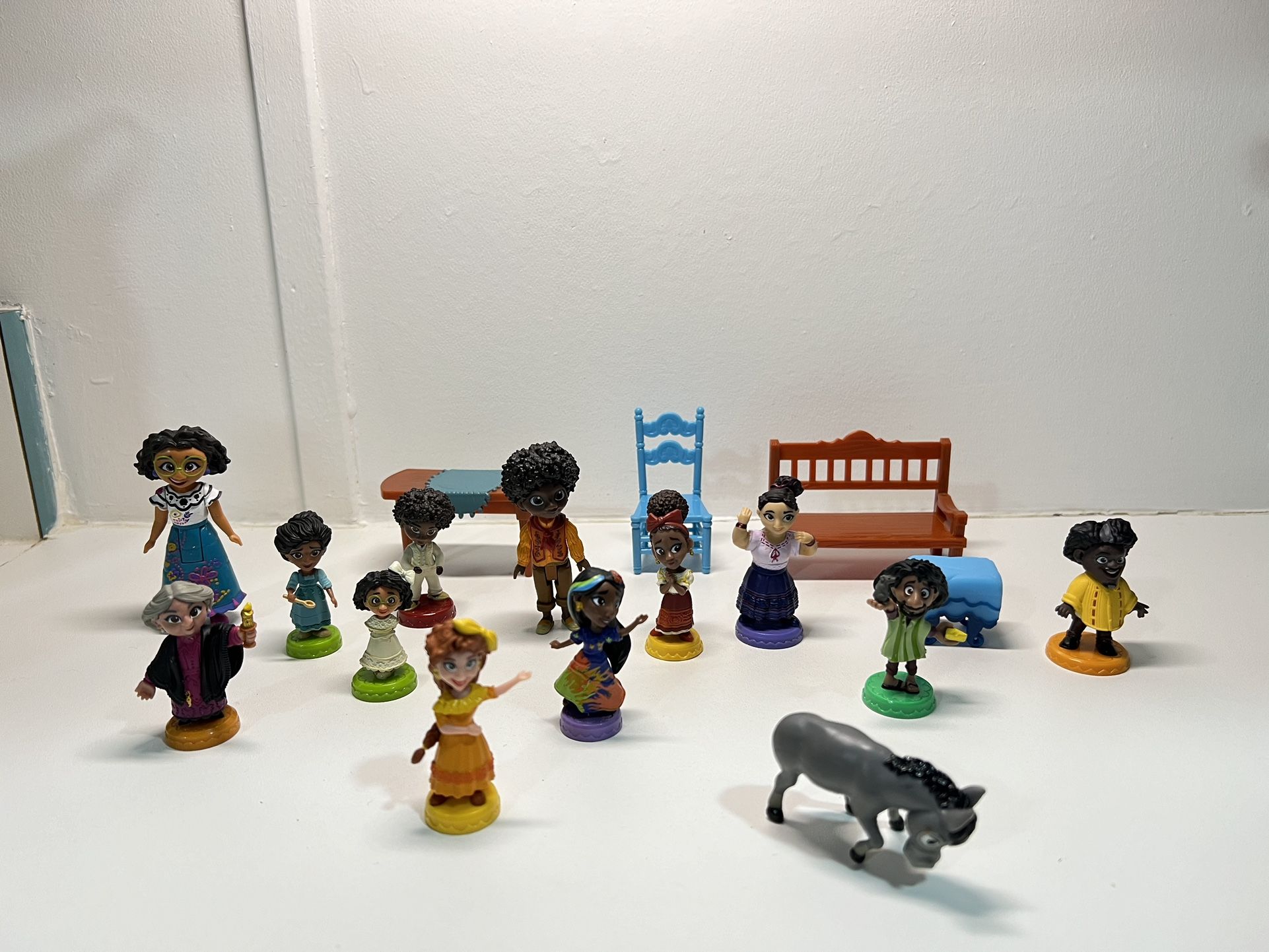 Disney Encanto Figure Lot 17 pieces Toys Madrigal Bruno Mirabel