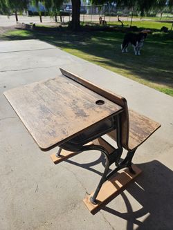Antique Student Desk