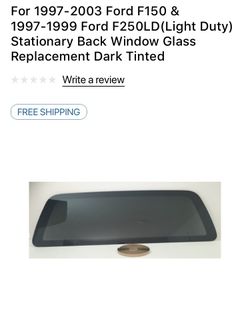 Backglass/ vidrio trasero