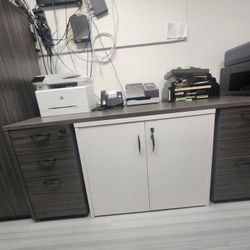 Storage Unit $275, File Units $195, Office Star, Cherryman, Grey, White, Different Sizes