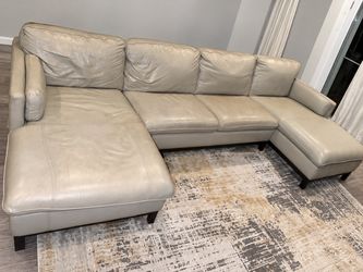 Leather Couch Sectional