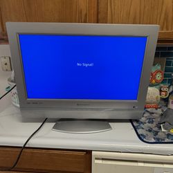 Element 26” Flat Screen HDTV Monitor – Silver – HDMI Compatible – No Remote – Fully Working