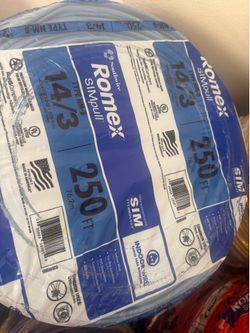 14/3 Romex NM-B Copper Wire 250FT