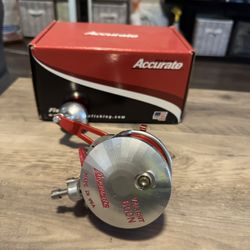 Two Speed Narrow Valient 600 Salt Water Fishing Reel. 