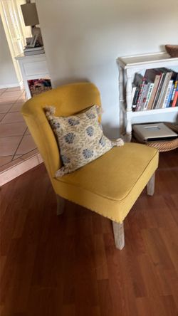 Yellow Arm Chair