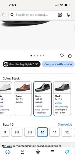 DECARSDZ Mens Patent Leather Classic Lace-Up Formal Oxford Tuxedo Dress Shoes size 10