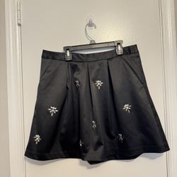The Limited Women's Black Beaded Skirt Size M