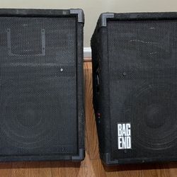Bag End TA12 12" Woofer Speaker Pair Time Aligned Loudspeaker 8OHM Made in USA