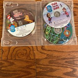 3 The Cat In The Hat Knows A Lot DVDs
