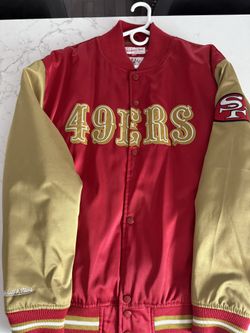 Mitchell & Ness San Francisco 49ers Red & Gold Jacket XL
