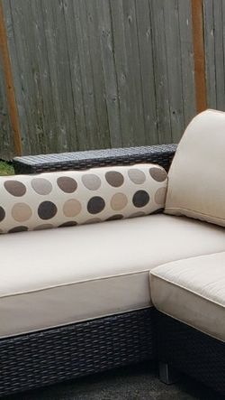 Sunbrella Bolster Pillows (2)