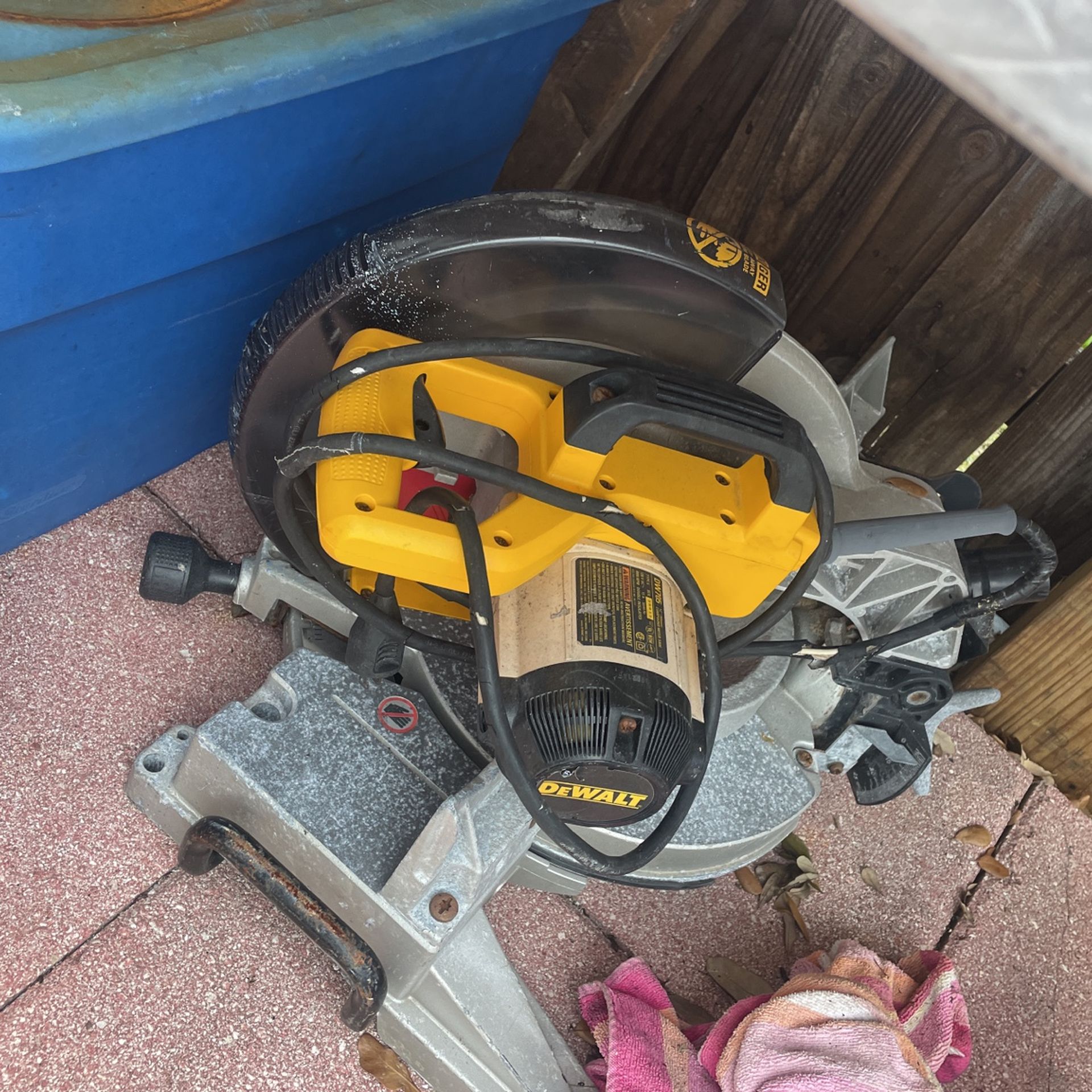 Dewalt Miter Saw Dw705 For Parts