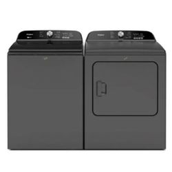 Whirlpool black Washer And Dryer Set 
