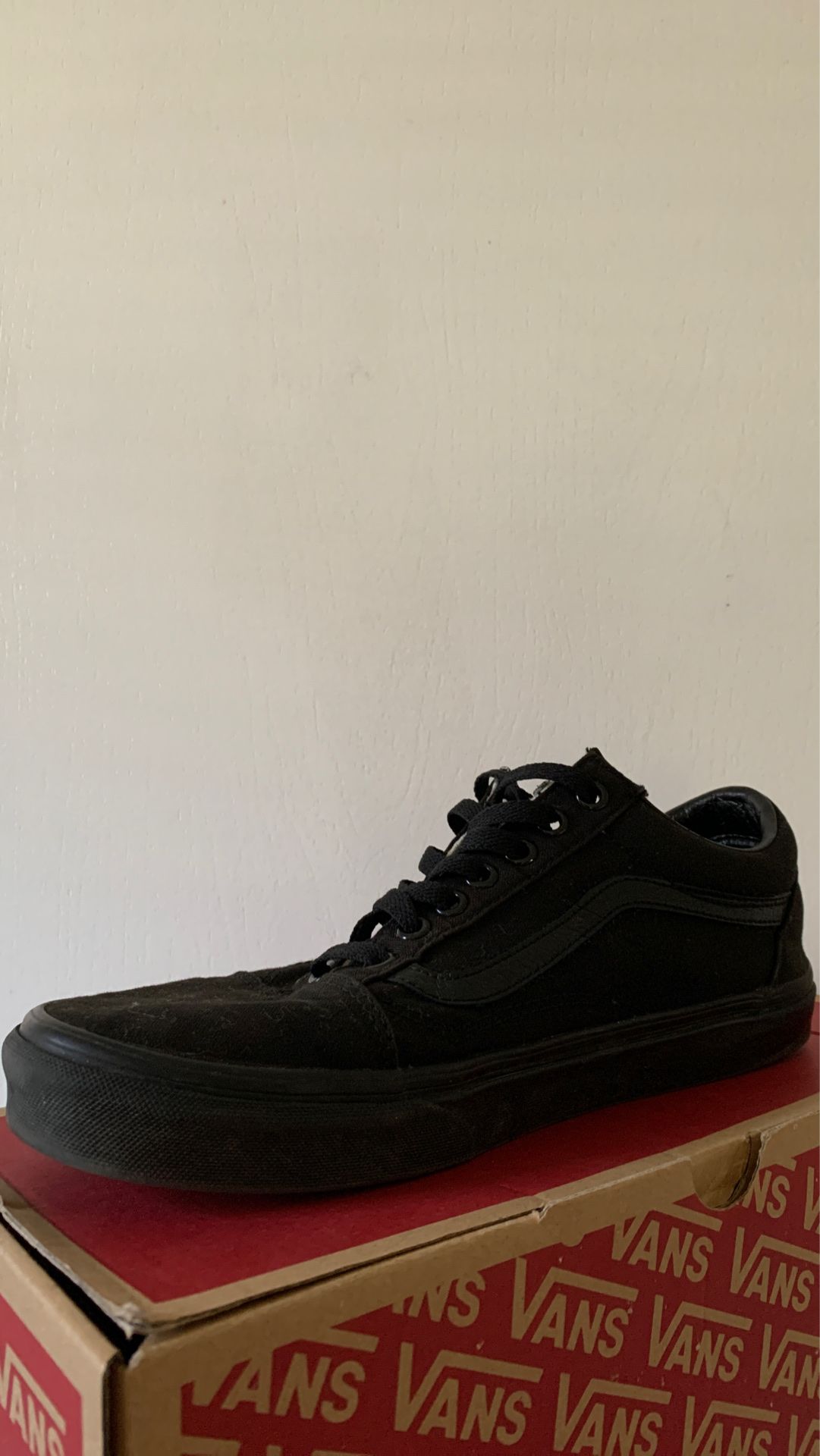 All black vans