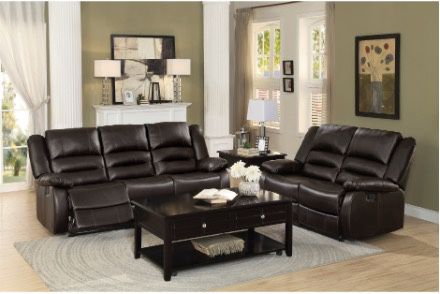 50% SALE Reclining Sofa And Loveseat