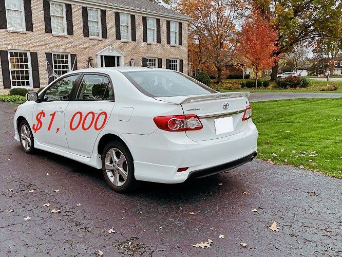 🍀URGENT,For sale 2012 Toyota Corolla!!!Price$1000🍀