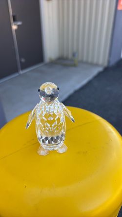 Swarovski crystal penguin