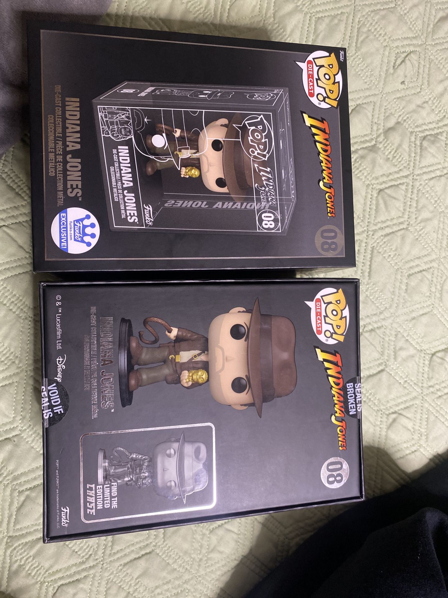 Die Cast Indiana Jones Funko Pop