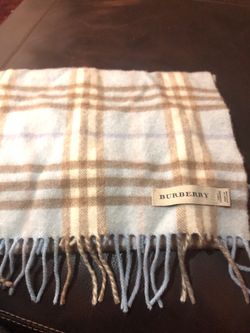 Burberry scarf