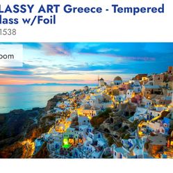 Santorini Greece Art