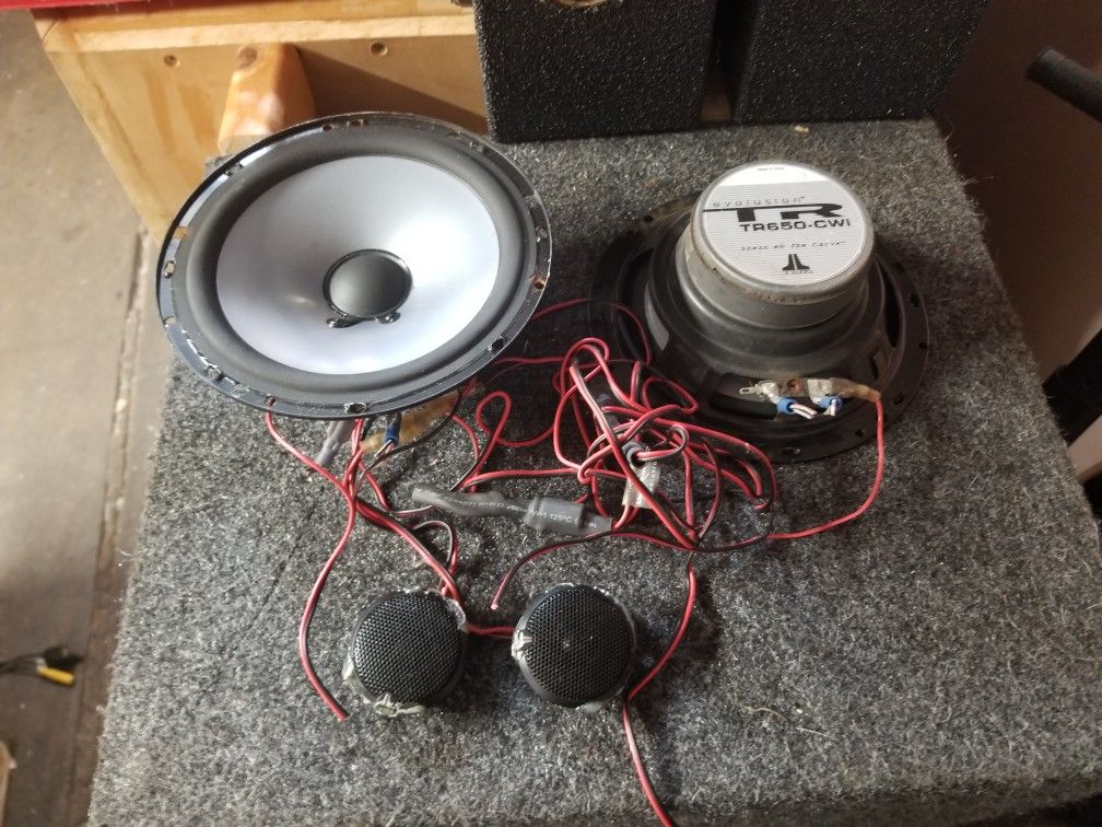 Jl Audio Tr650 Cwi Componet Set