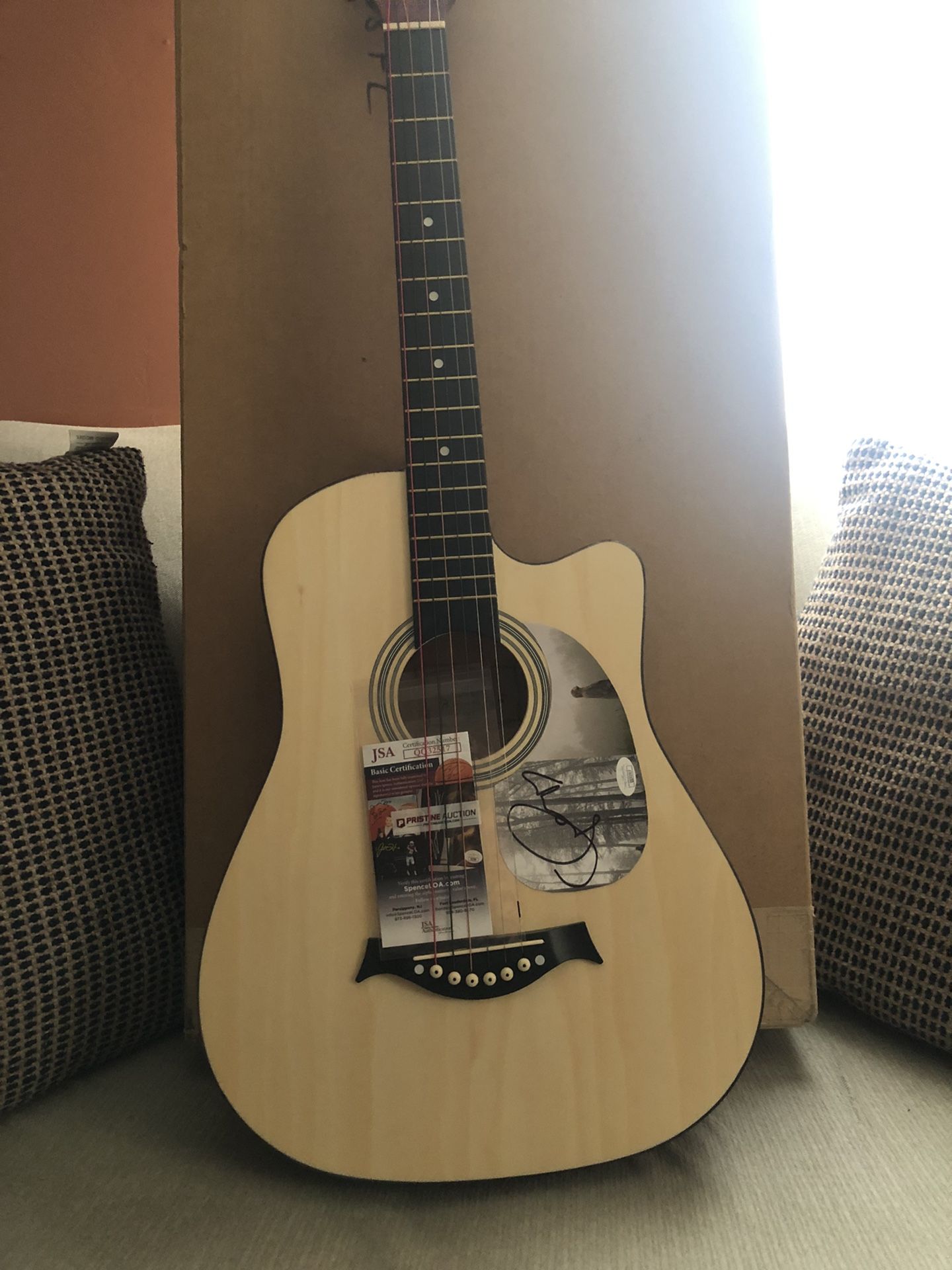 Taylor Swift Signed 38" Acoustic Guitar ( JSA COA )