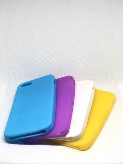 IPhone 5/5S Silicon Cases In 4 Colors