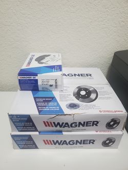 Brake pads and rotors