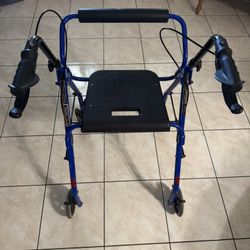 Invacare Walker With Seat 