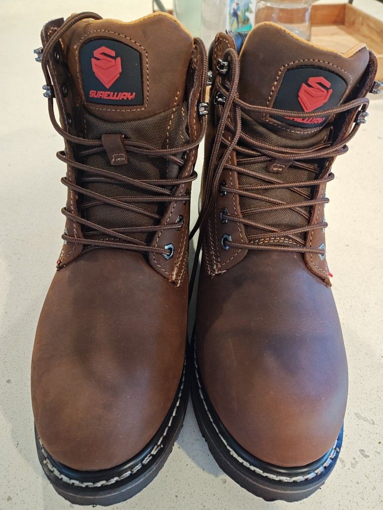 Sureway Men's Work Boots Shoes 9.5M