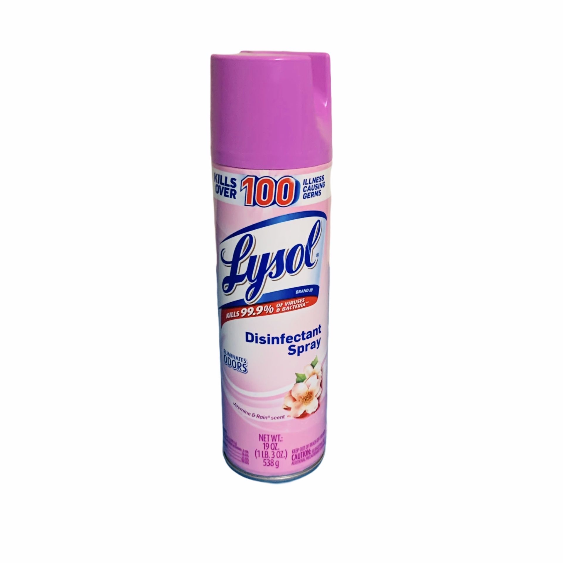 Lysol Disinfectant Spray Jasmine & Rain 19 oz