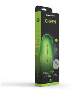 Superfeet GREEN Insoles Professional-Grade High Arch Orthotic Insert