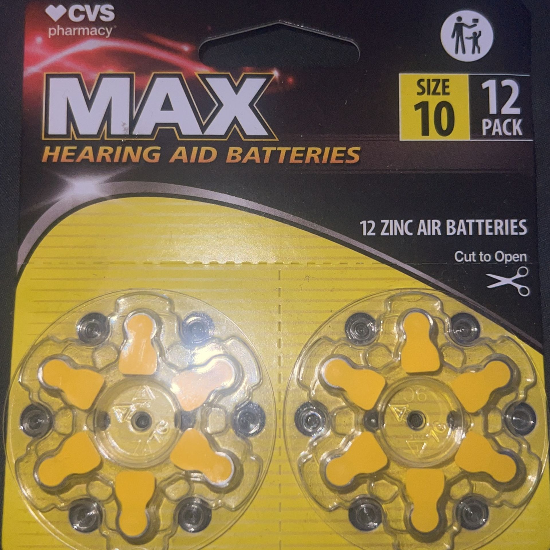 Size 10 Hearing Aid batteries