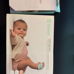 Owlet Smart Sock For Newborn Up To 30 Lbs Barely Used