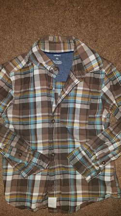 Carter's 4T Flannel Long Sleeve