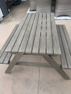 PB Kids picnic table