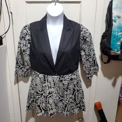 Women Blazer Jacket Size M