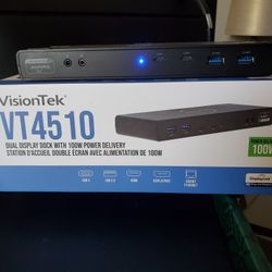 VT4510 100W Dual Docking Station