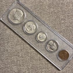 1964-D Silver Mint Set