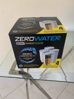 Zerowater Zerowater 5 Stage Advanced Filtration Replacement Water Filters 4 Pack