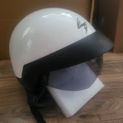 Scorpion Exo Motorcycle Helmet With Visor - Sz. Large 