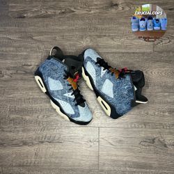 Air Jordan 6 washed denim