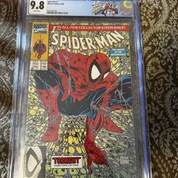 Spider-man 1 MARVEL CGC 9.8 Slab XRP COLLECTION - RARE 