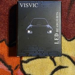 VISVIC 9004 LED Headlight Bulbs - Super Bright, Plug & Play (New)
