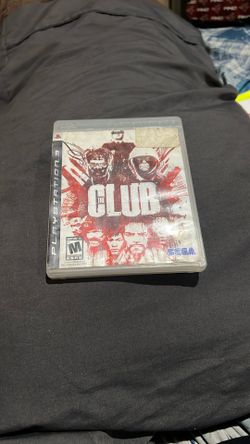 Game For PS3 The Club