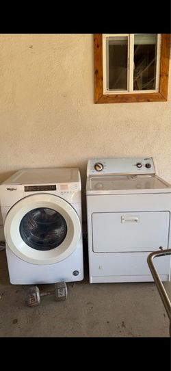 Washer and dryer