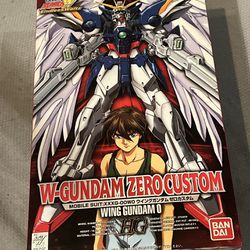 1997 Bandai HG 1/100 XXXG-00W0 Wing Gundam Zero Custom EW-2 Sealed
