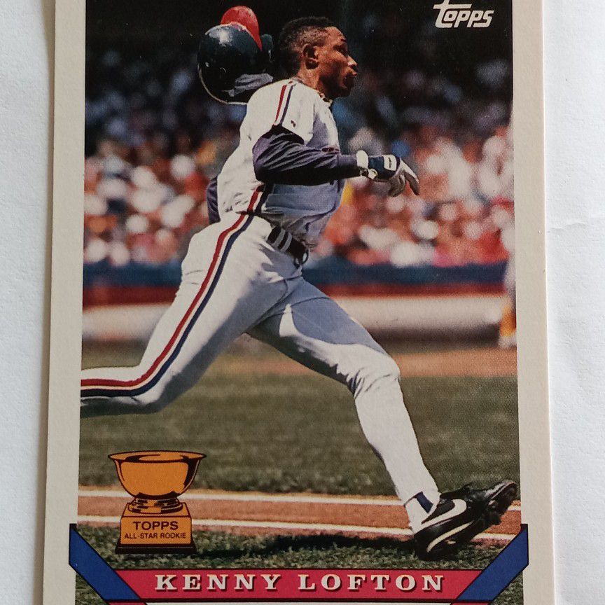 kenny lofton baseball card