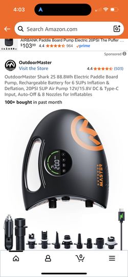 OutdoorMaster Shark 2S 88.8Wh Rechargeable Battery